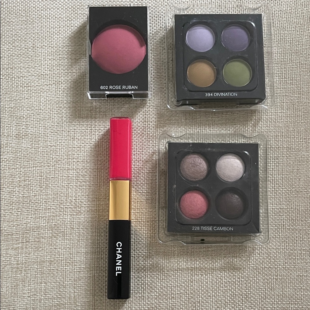 CHANEL Rose Ruban Blush and Lip Gloss Collection